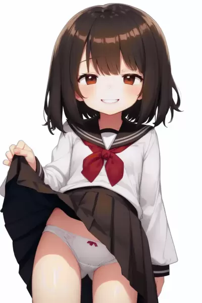 AIイラストの目パチ02