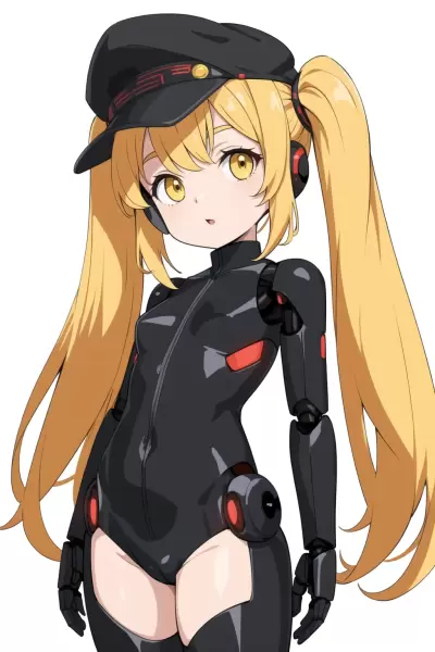 AIイラストでロボ娘