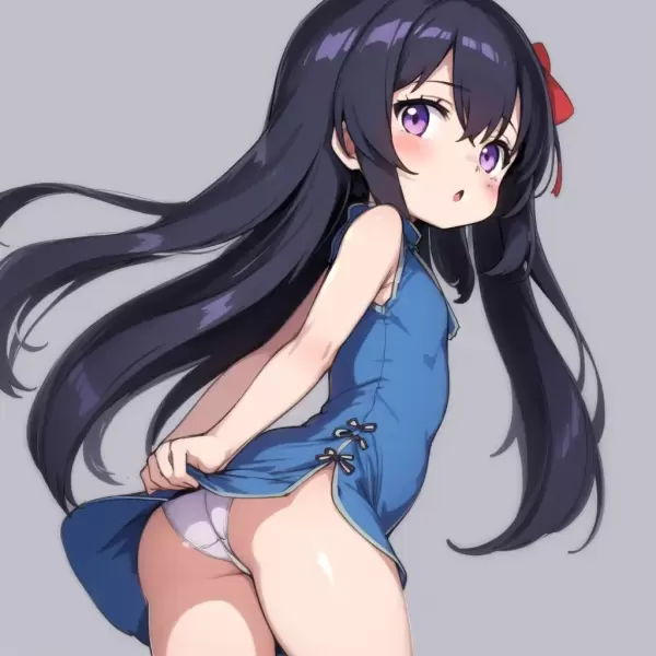 AIイラストで顔文字(:o)