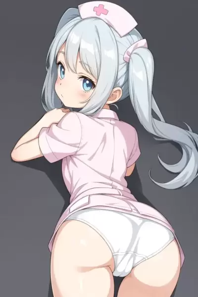 AIイラスト（ナース＋尻）