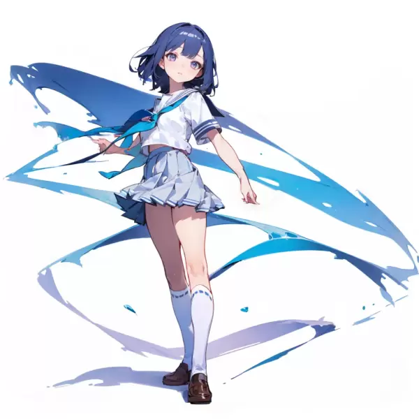 AIイラスト（制服）