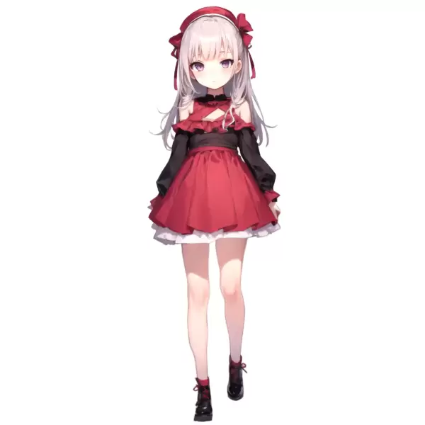 AIイラスト（歩く）
