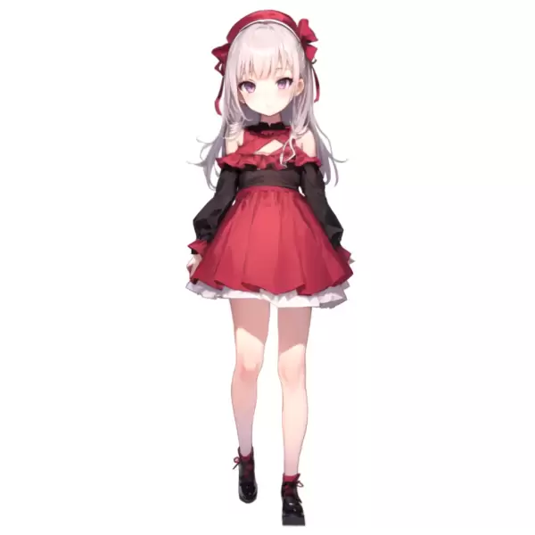 AIイラスト（歩く）