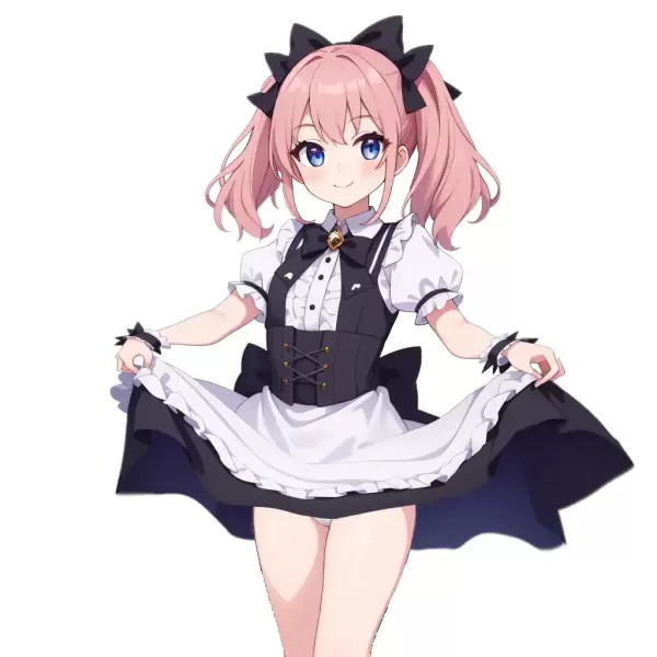 AIイラスト（たくし上げ）