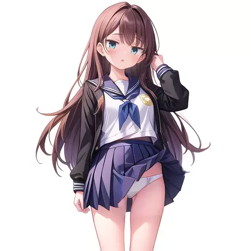 制服少女