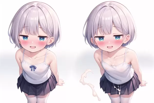AIイラストぶっかけ差分