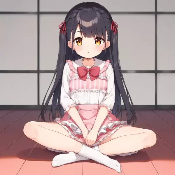 AIイラスト（あぐら）