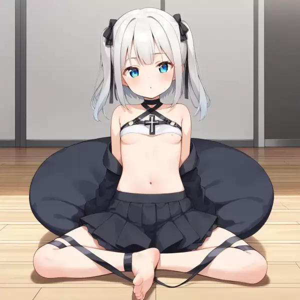 AIイラスト（あぐら）
