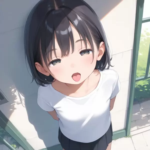 GIMPとAIフレーム補間で作る舌上射精アニメーションの解説