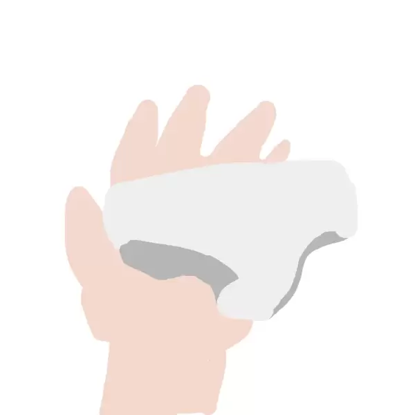 手描きパンツ