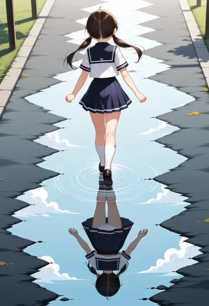 Z-Image Truboでも反射パンツは難しかった